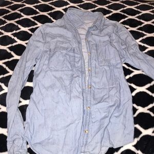Jean button up